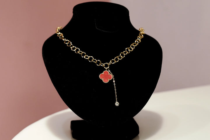 Azure Glimmer Pendant Necklace