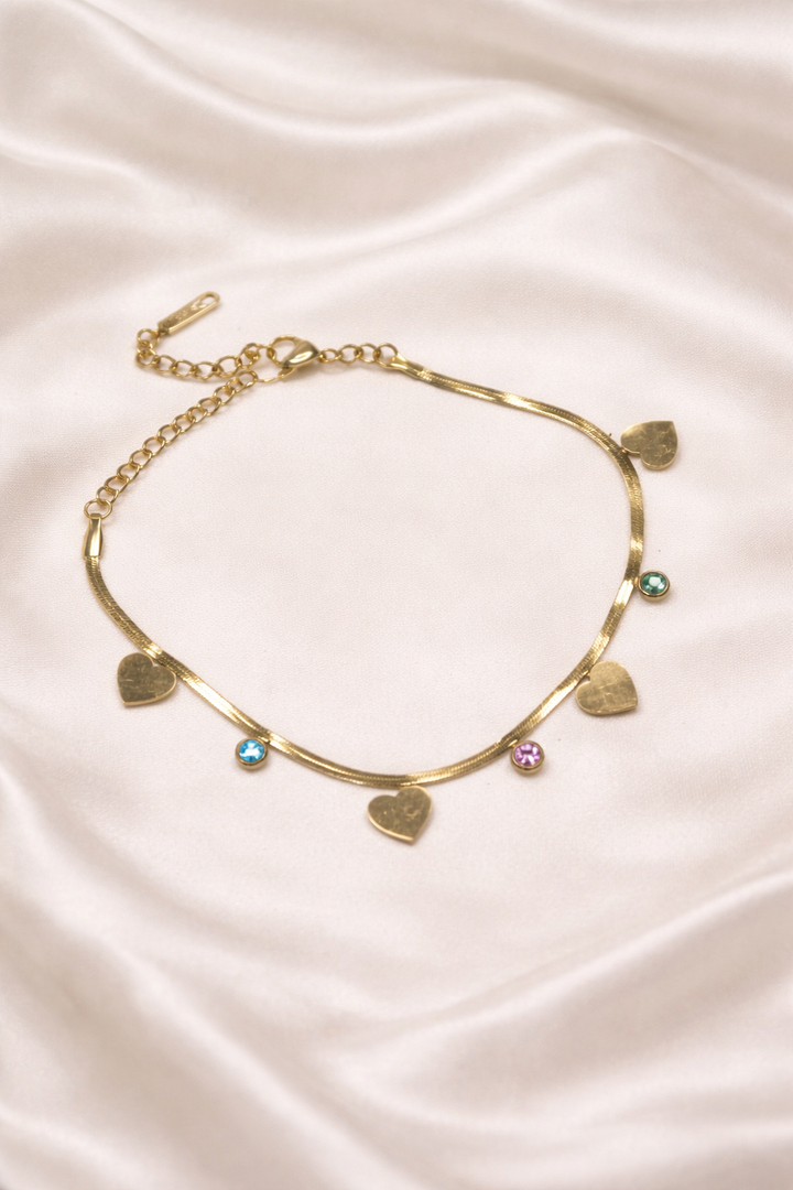 Golden heart Bracelet