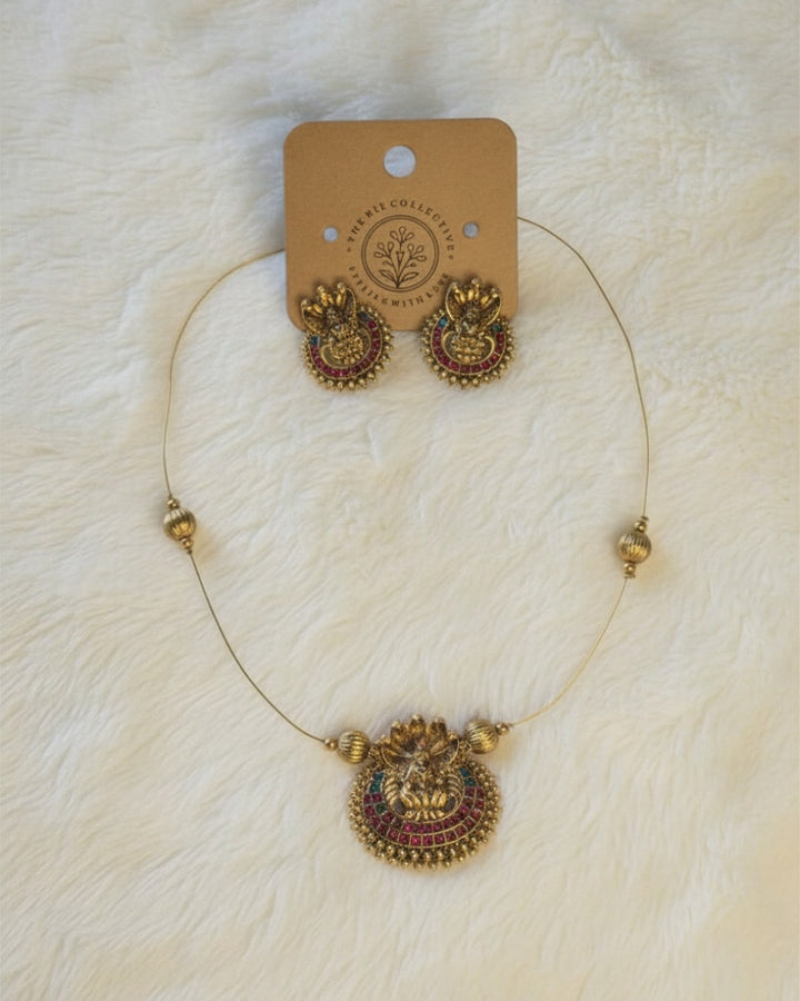 LAKSHMI INVISIBLE NECKPIECE MULTI