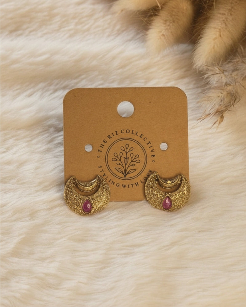 CHANDRIKA INVISIBLE PENDANT RED