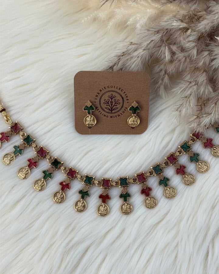 KASU DROP NECKLACE SET