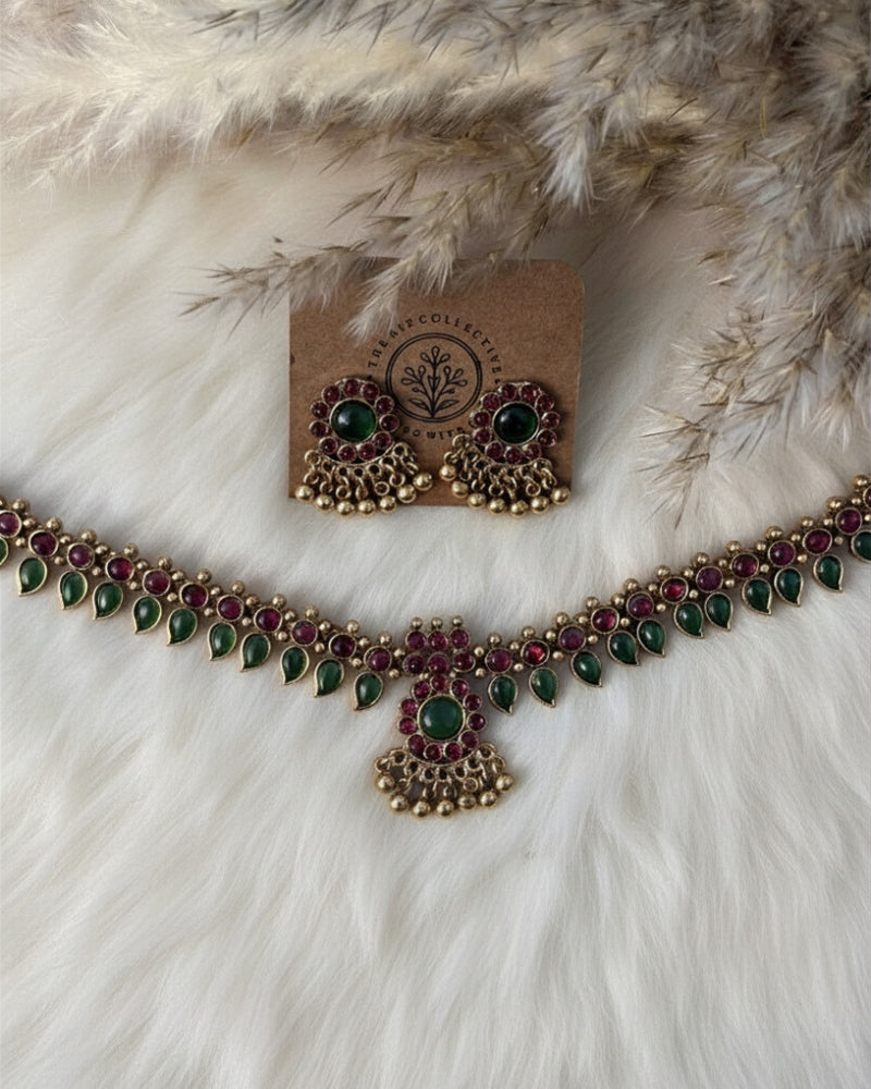 EMERALD DROP PALAKKA SET
