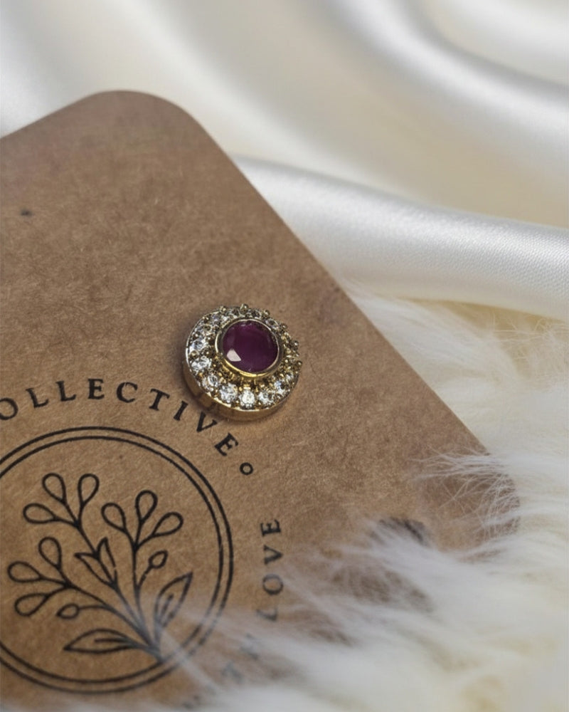 ROUND FLOWER CHOKER