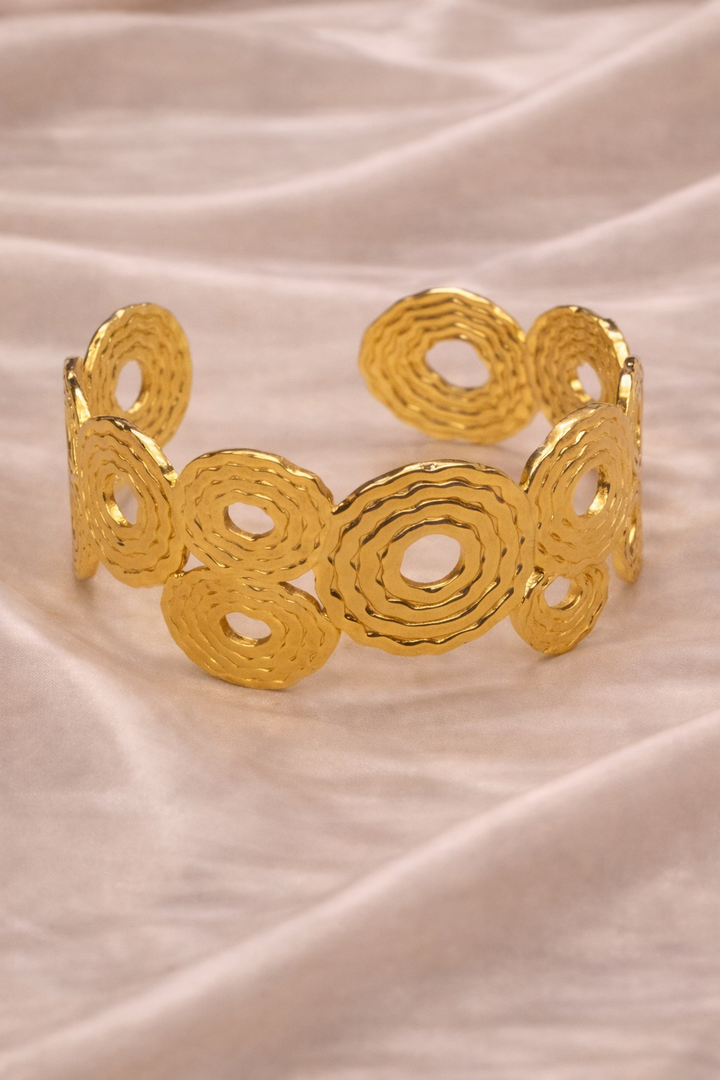 Golden Spiral Disc Kada