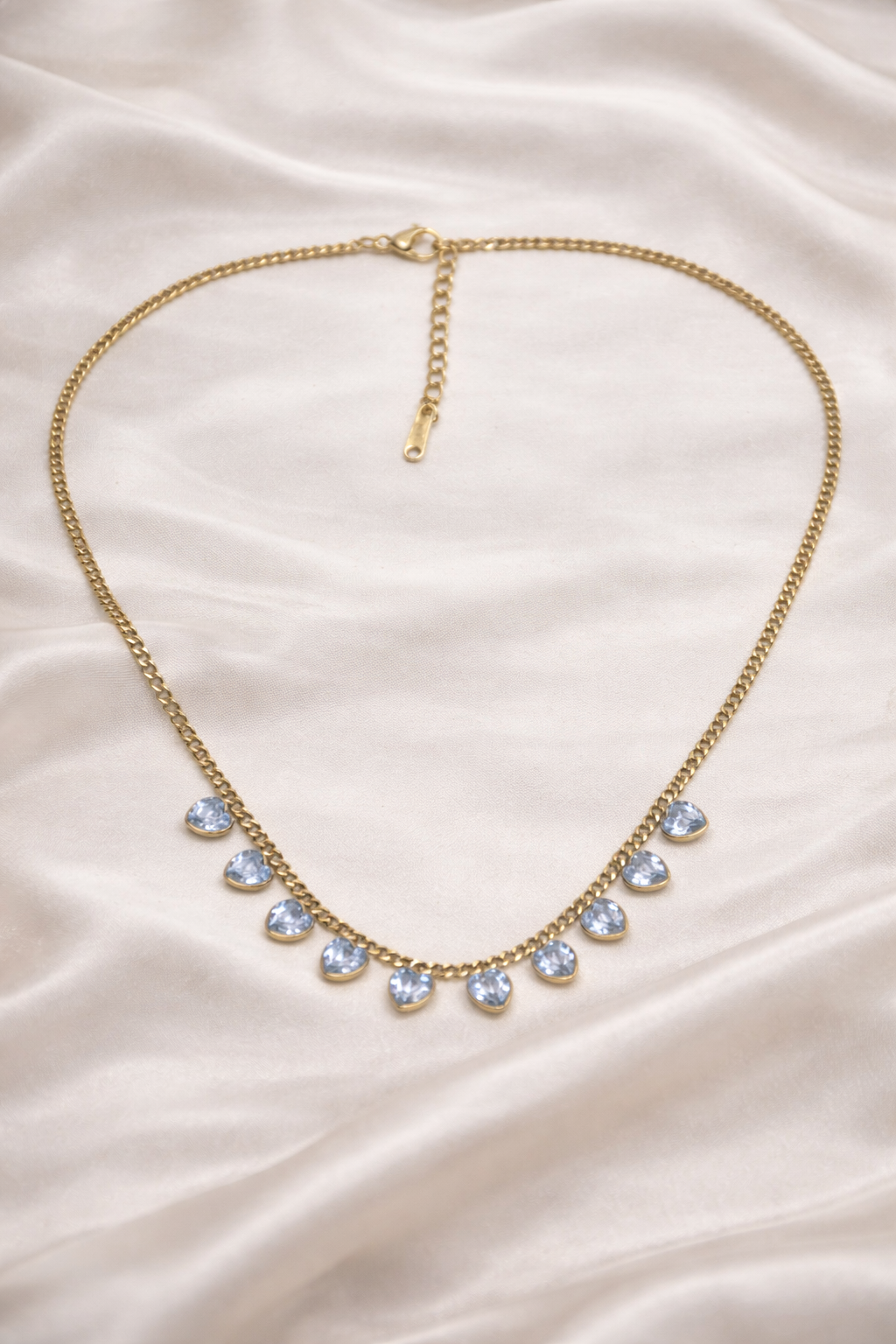 Crystal Teardrop Necklace